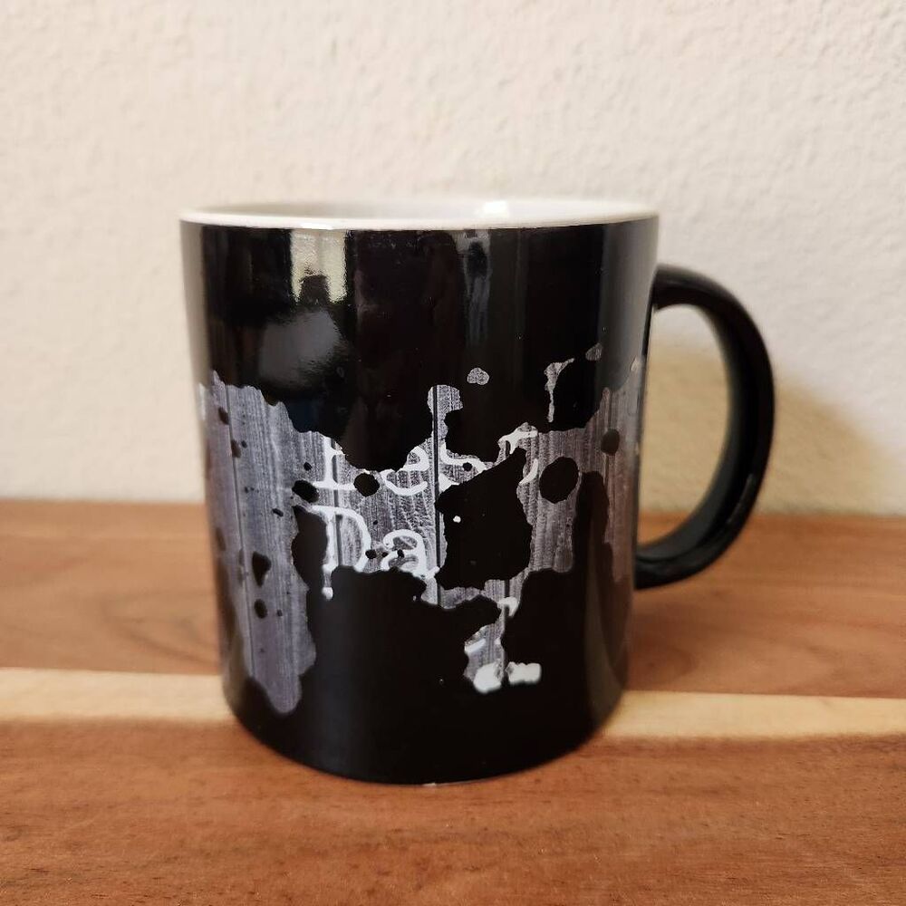 Best Day ever coffee mug black large chunky
